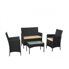 4 PC Rattan Furniture Set 